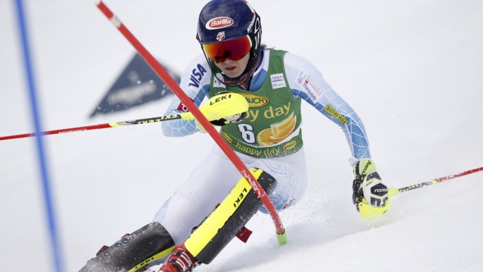 Ski alpin: Mikaela Shiffrin gewinnt den Slalom von Crans Montana.