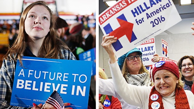 US-Vorwahl: Die Frage, wieso Hillary Clinton ausgerechnet bei jungen Frauen nicht ankommt, beschäftigt die US-Medien