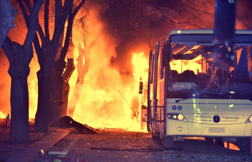 Explosion in Ankara