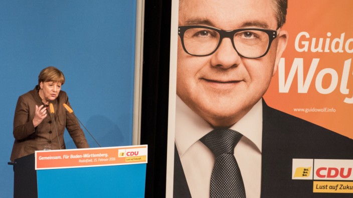 Wahlkampfveranstaltung der CDU Baden-Württemberg