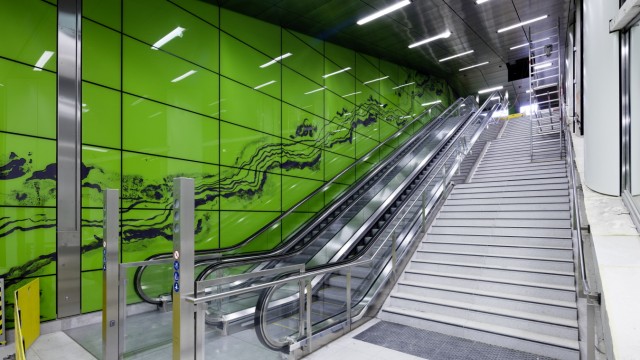 U-Bahn Station Graf-Adolf-Platz, Wehrhahn Linie Düsseldorf