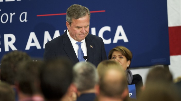 Republican Presidential Candidate Jeb Bush Holds South Carolina Primary Night Gathering