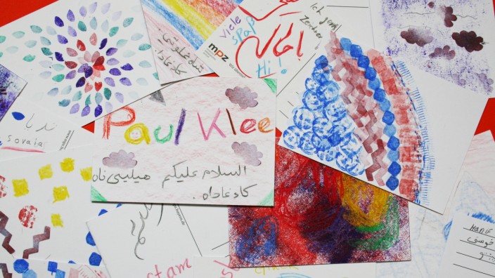 Kulturreport: Auf der Suche nach Verwandtschaft mit Paul Klee - Zeichnungen von jungen Flüchtlingen.