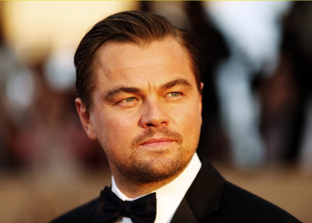 File photo of Leonardo DiCaprio at the 22nd Screen Actors Guild Awards in Los Angeles