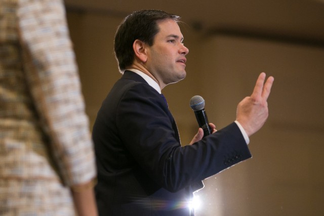 Marco Rubio Holds Campaign Rally In Atlanta Ahead Of Super Tuesday