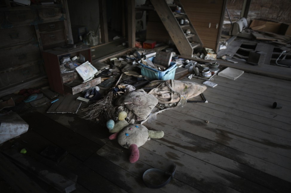 Homes And Businesses In Fukushima As Five Year Anniversary Of Devastating Tsunami Approaches