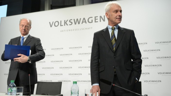 Volkswagen Pressekonferenz