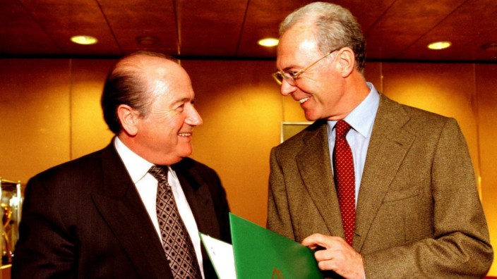 Blatter und Beckenbauer