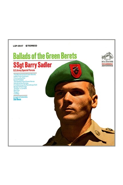 Pop: Cover des größten amerikanischen Hits 1966: "The Ballad Of The Green Berets" des Army-Veteranen Barry Sadler.