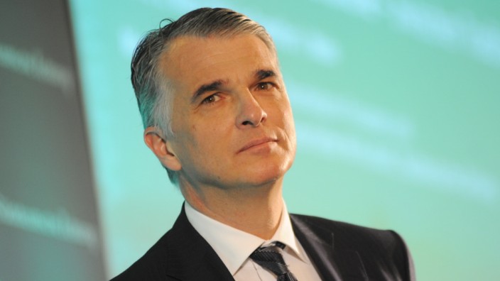 UBS-Chef: Sergio Ermotti beim SZ-Finanztag in Frankfurt.
