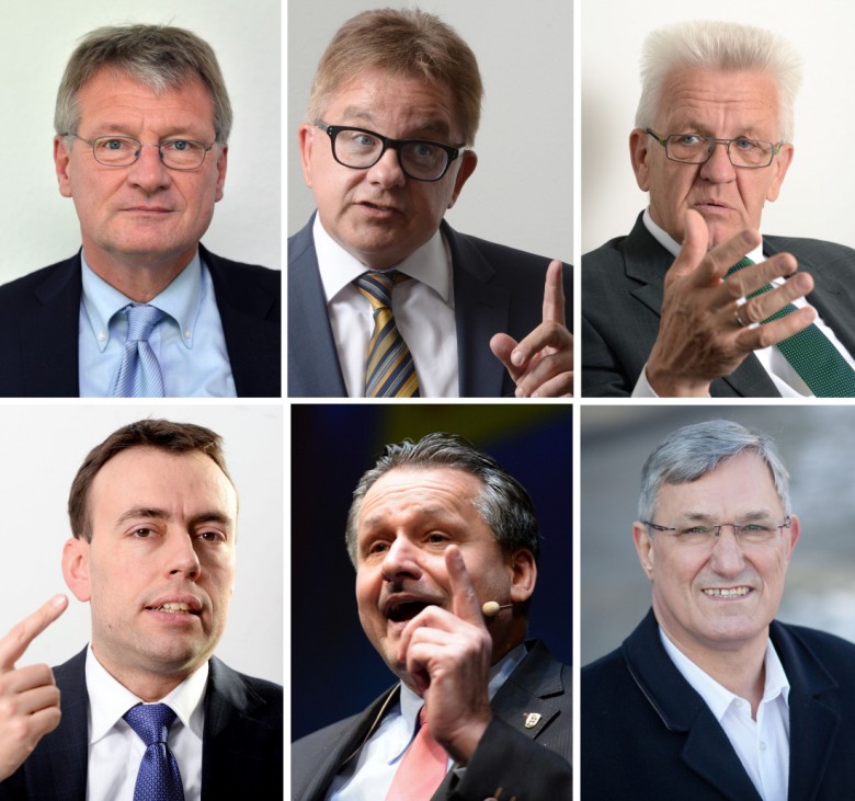 Die Spitzenkandidaten für die Landtagswahl