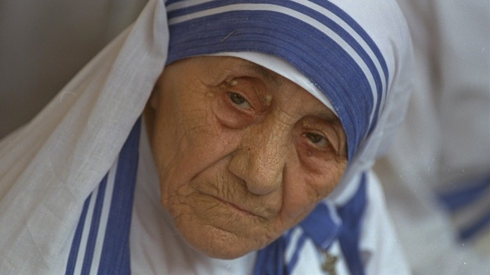 Heiligsprechung: Die 1997 verstorbene Mutter Teresa, hier im Jahr 1993, wird an diesem Sonntag in Rom heiliggesprochen.
