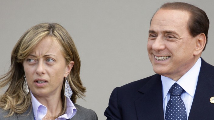 Giorgia Meloni, Silvio Berlusconi