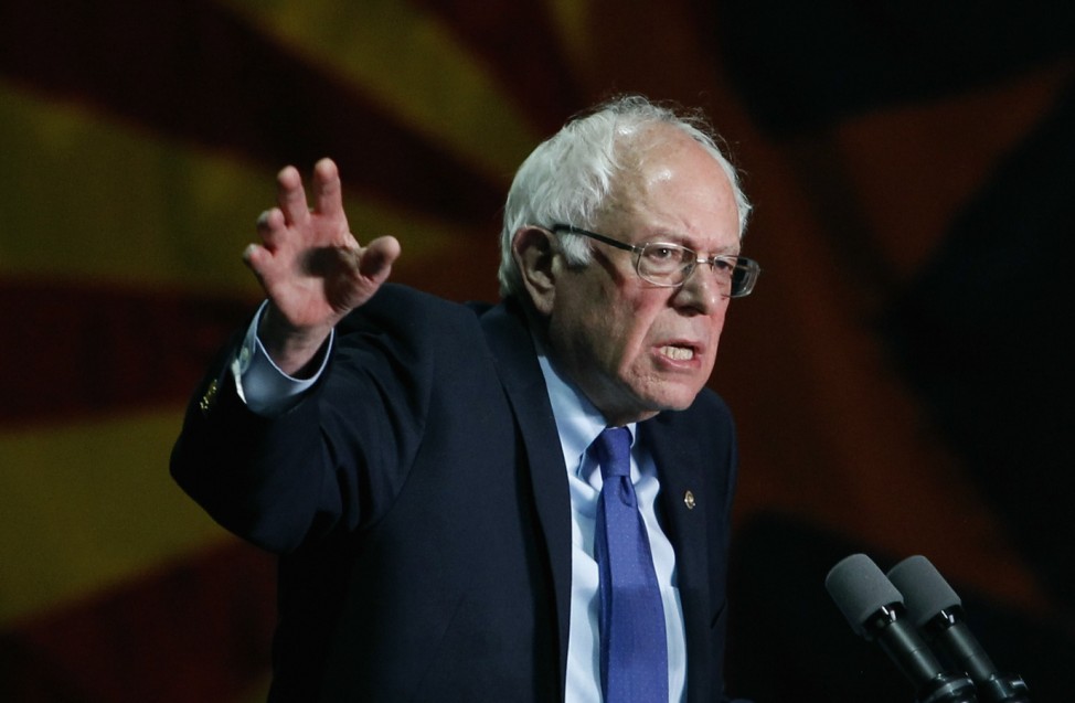 Presidential Candidate Bernie Sanders Holds Primary Night Rally In Phoenix, Arizona