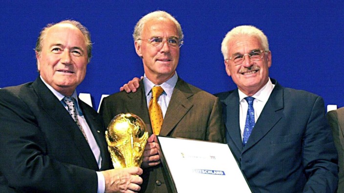 Blatter, Beckenbauer und Radmann