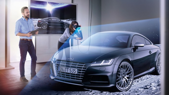 Autohandel der Zukunft bei Audi