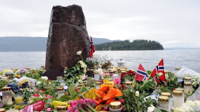 Mahnmal für Breivik-Opfer