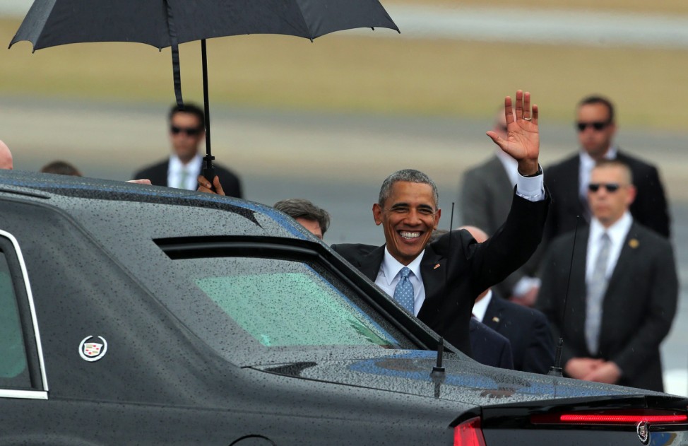 US President Barack Obama arrives for official visit to Cuba