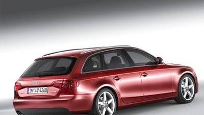 Audi A4 Avant: Der neue Audi A4 Avant: muskulöse Schulter, sportlicher Auftritt
