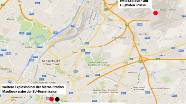 Nach Terroranschlägen in Brüssel: undefined