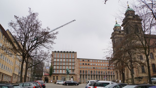Nürnberg: Die Fassade heute.