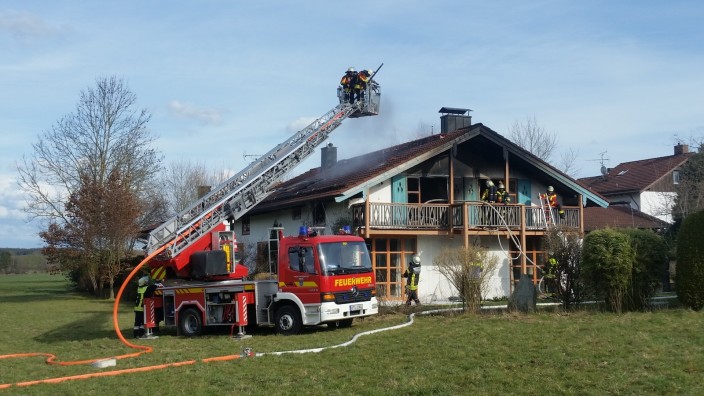 Brand in Aufhausen
