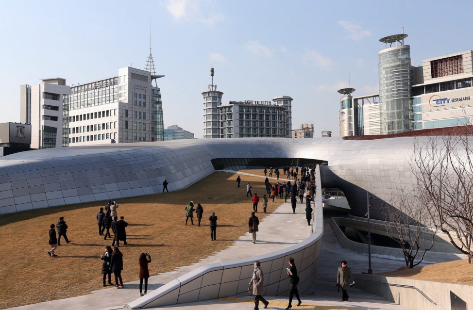 World's biggest atypical structure in Seoul