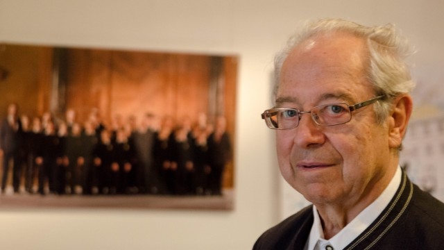 60 Jahre Knabenchor: Seit 60 Jahren besteht der Tölzer Knabenchor: Zur Jubiläumsausstellung im Stadtmuseum kam auch Gründer Gerhard Schmidt-Gaden.