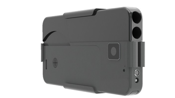 Concealable gun made to look like smartphone