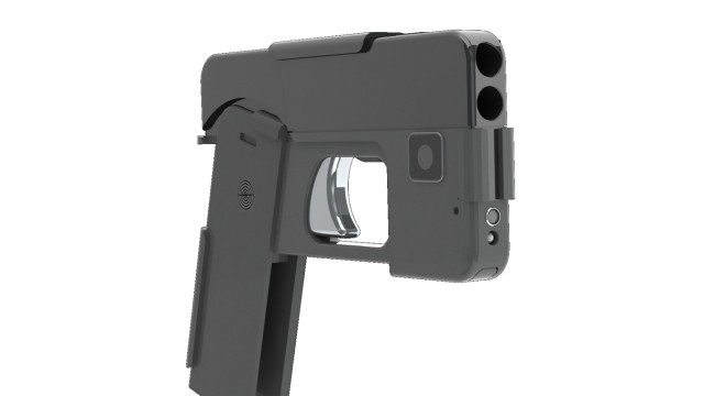 Concealable gun made to look like smartphone