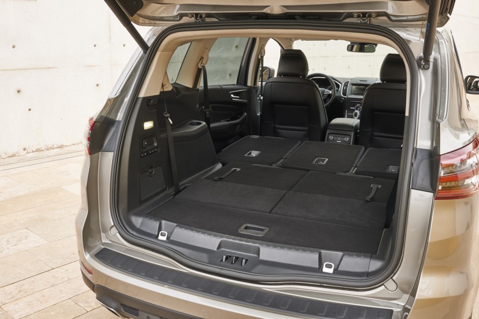 Der Kofferraum des Ford S-Max.