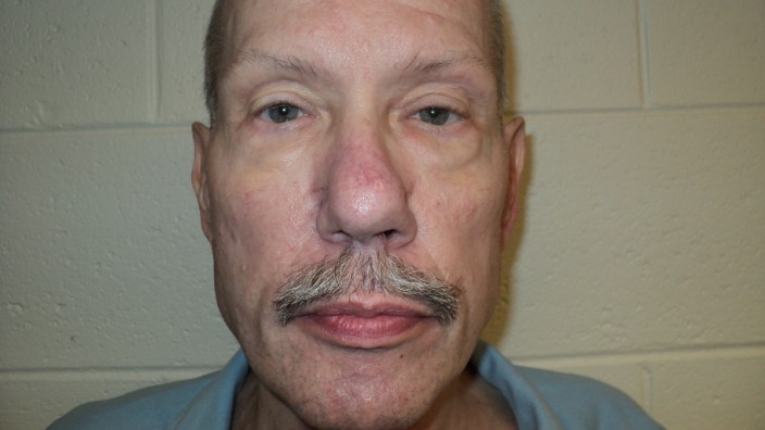 Keith Allen Harward is seen in an undated picture released by the Virginia Department of Corrections