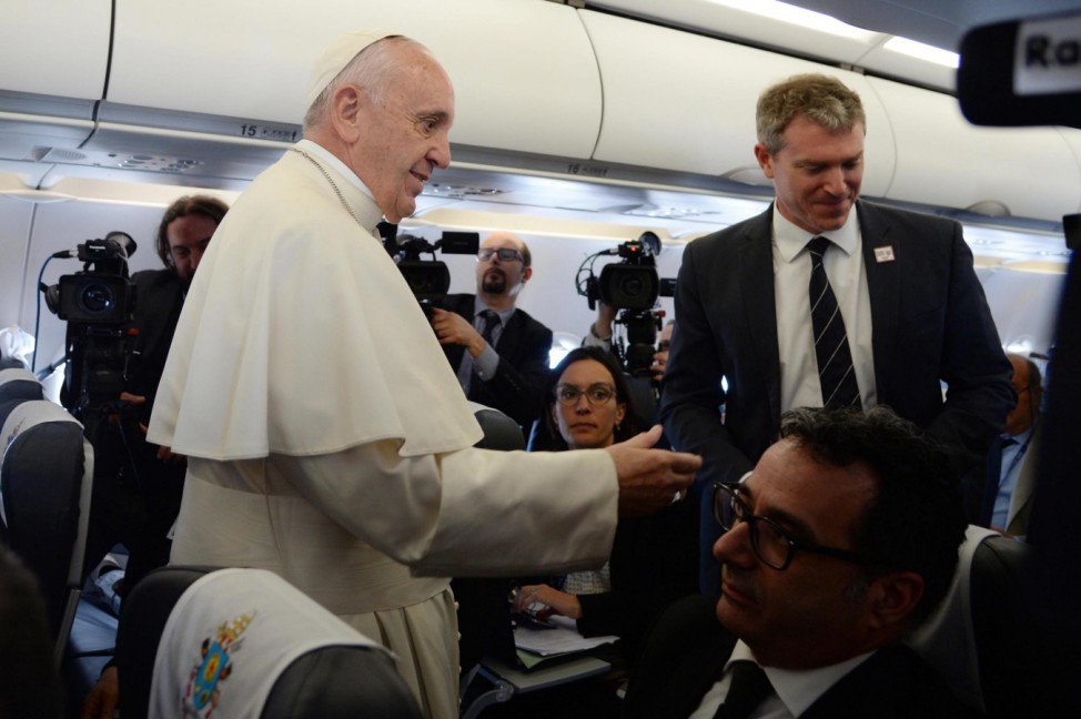 Pope Francis visit the island of Lesbos