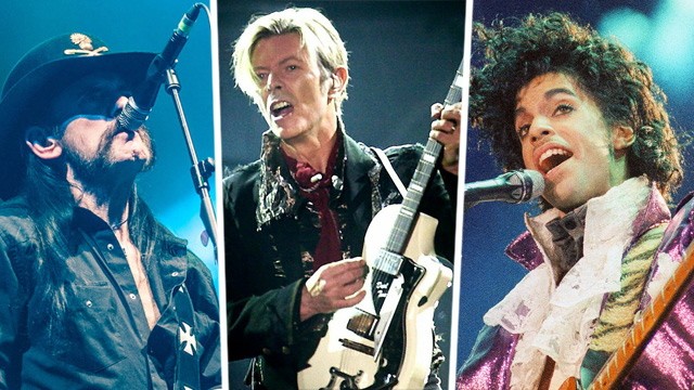 Pop-Trauerjahr 2016: Ein Trauerjahr: Erst Lemmy Kilmister, dann David Bowie, nun Prince.