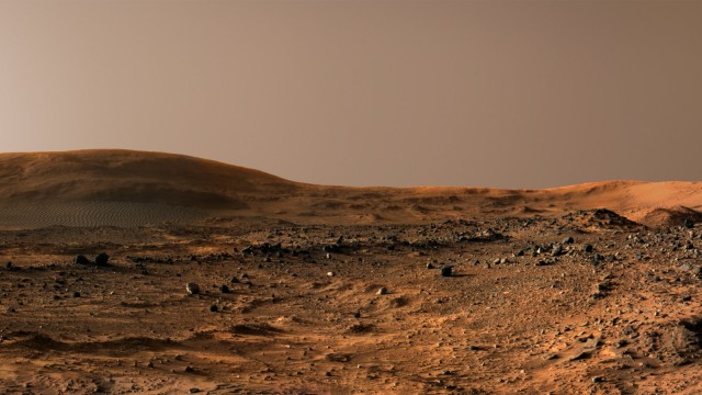 Astronomie: Später Nachmittag auf dem Mars.
