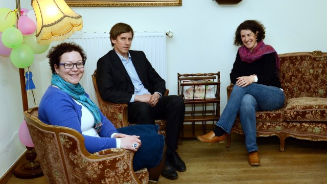 Erding: Drei, die sich verstehen (von links): Susanne Schönwälder, Constantin von Stechow und Miriam Wolf.