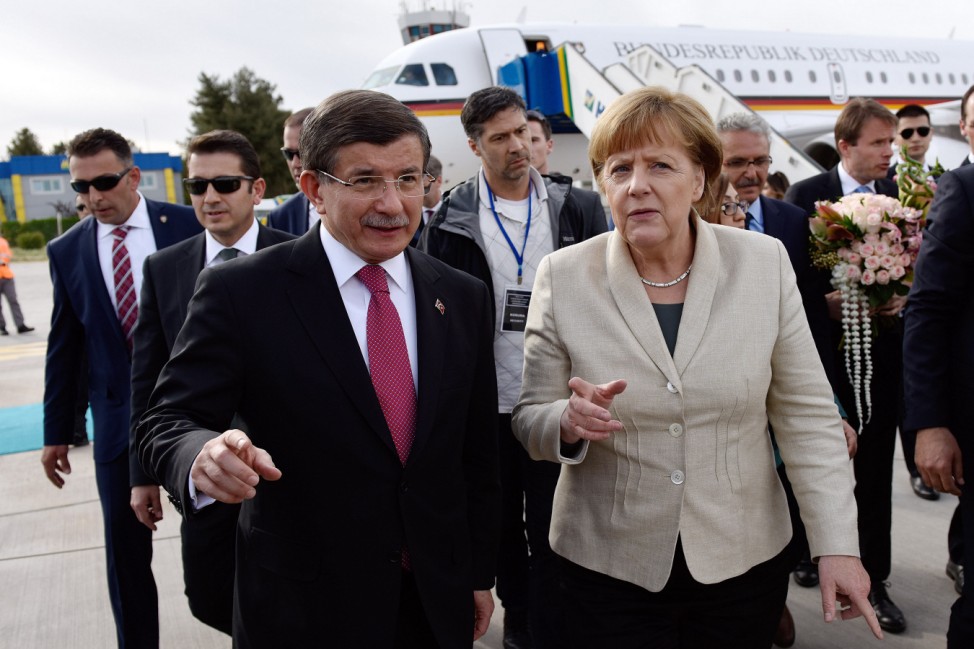 Bundeskanzlerin Merkel in der Türkei