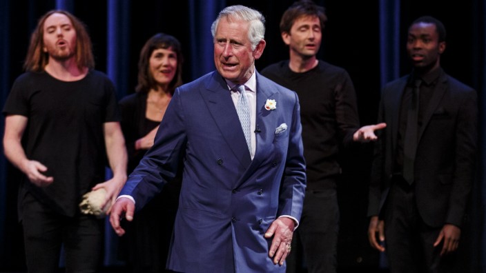 The Prince Of Wales & Duchess Of Cornwall Mark 400th Anniversary Of Shakespeare's Death