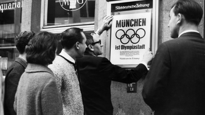 München erhält Zuschlag für Olympia 1972, 1966