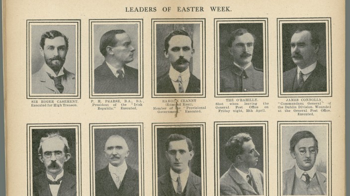 Osteraufstand Gruppenbild Dublin 1916