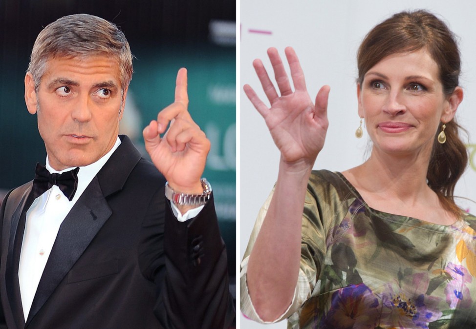 George Clooney und Julia Roberts