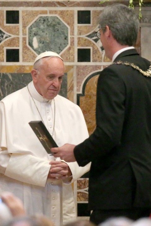 Karlspreis für Papst Franziskus