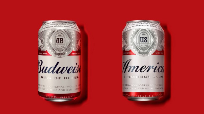 BudweiserâÄÖs new 'America' packaging design
