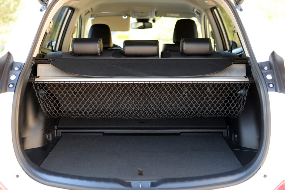 Der Kofferraum des Toyota RAV4 Hybrid.