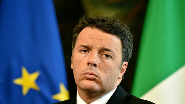 Europa: Matteo Renzi hofft, heimatlose Wähler zu gewinnen.