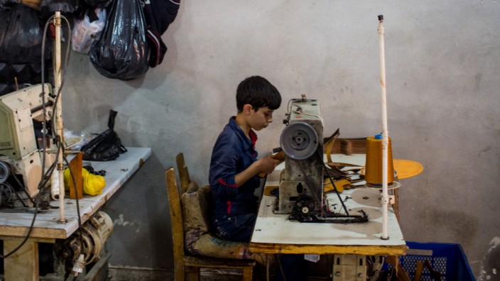 Syrian Refguees Trying To Survive In Turkey Work For Minimum Wages