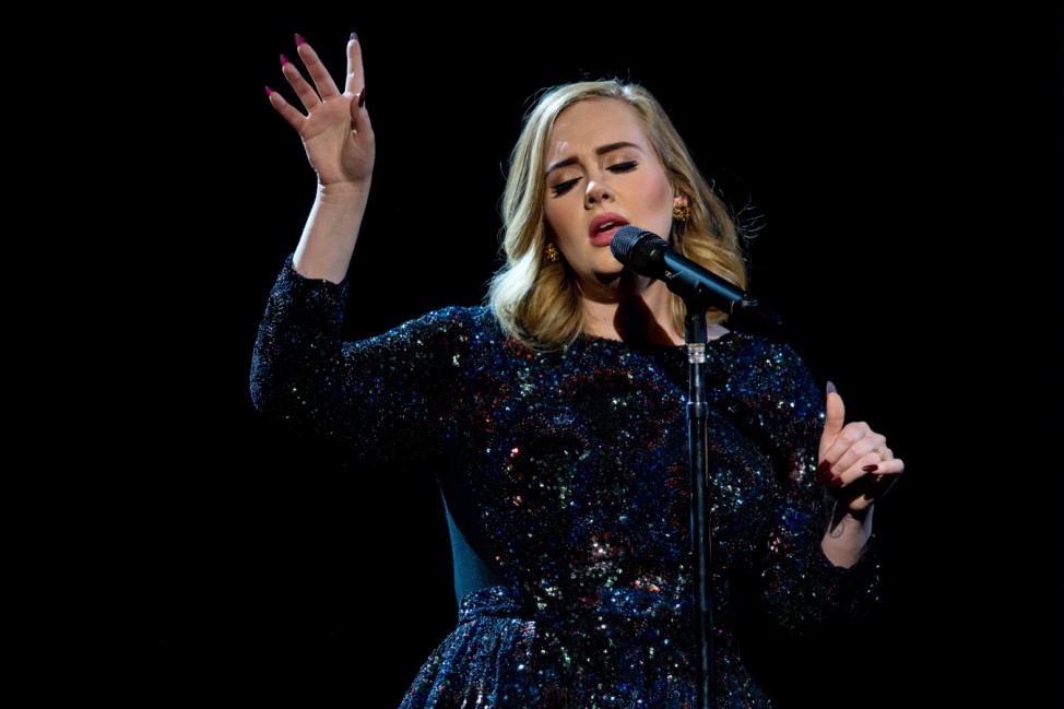 Adele Performs At Hallenstadion, Zurich