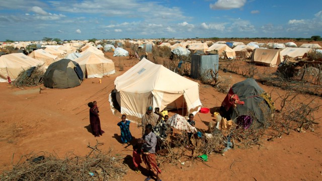 Das Flüchtlingslager Dadaab in Kenia.