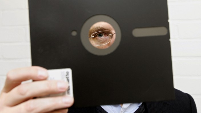 Veraltete Technik: Solche 8-Zoll-Floppy-Disk kommen bei der Steuerung der Atomstreitkräfte der USA zum Einsatz.