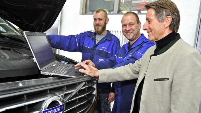 Starnberg  Volvo-Werkstatt, Rebmann